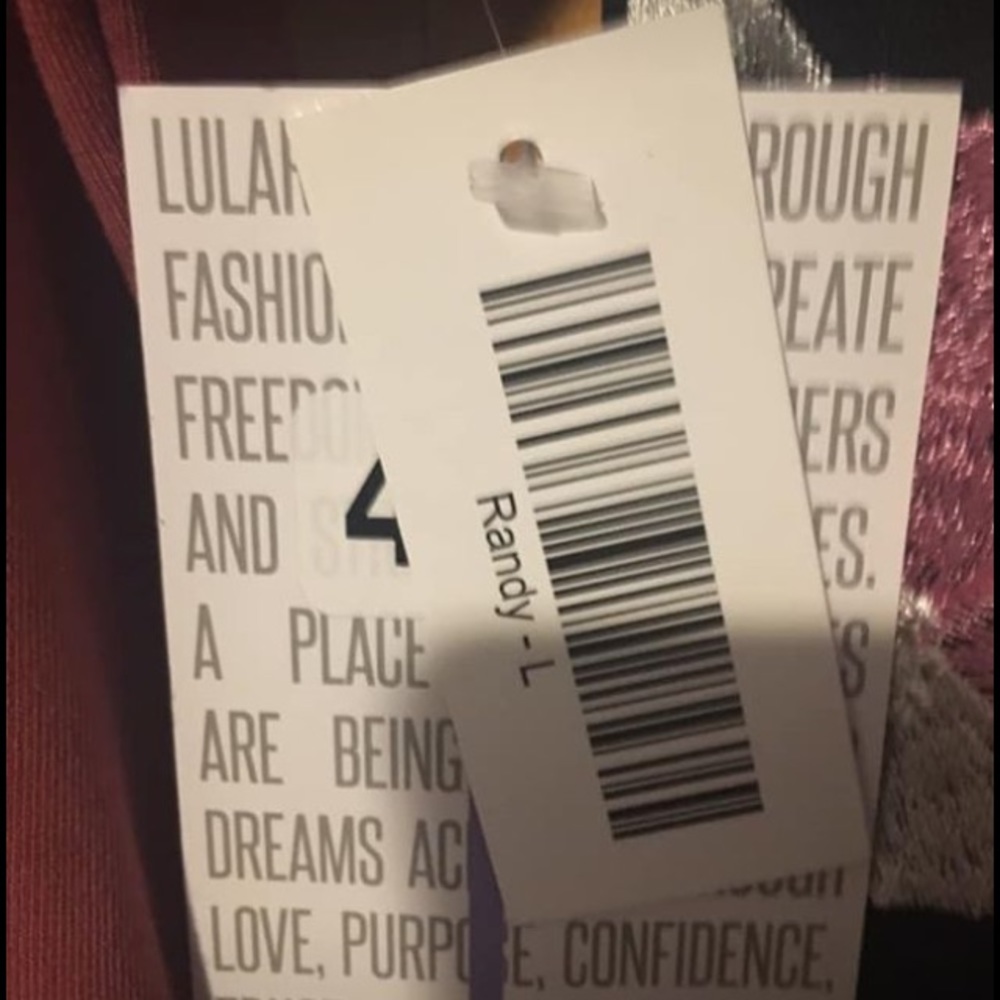 Lularoe Randy Top Large - Picture 3 of 5